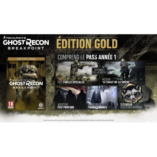 Ghost Recon Breakpoint Edition Gold Ps4