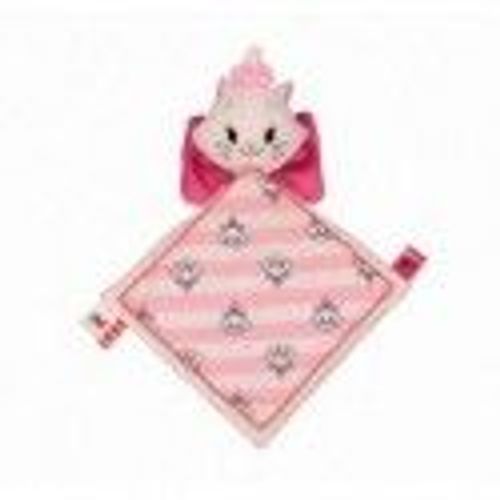 Doudou Disney Chat Rose Plat - Marie