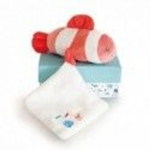 Doudou Doudou Et Compagnie Poisson Rouge Corail Clown Pantin - Sous L'ocean