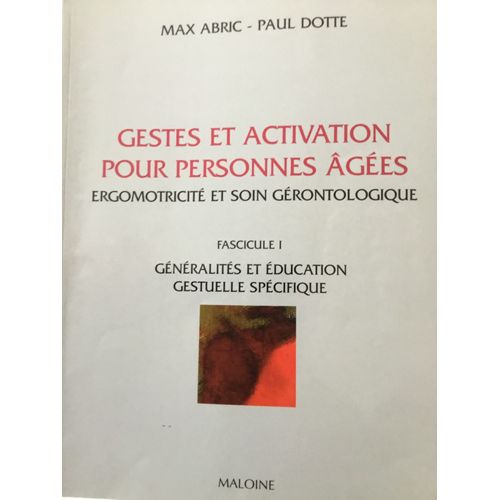 Gestes Et Activation Pour Personnes Âgées