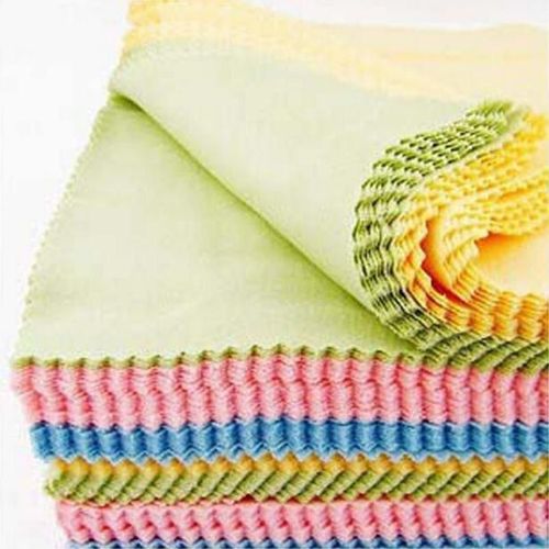 Lot De 5x Chiffon De Nettoyage Microfibre Lunettes Téléphone Écran Tablette