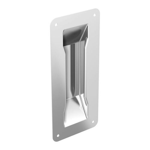 Poignée cuvette en inox 200 x 90 mm