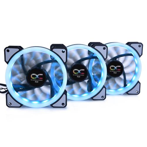 Alphacool Eiszyklon Aurora LUX Digital RGB - 3er Kit (120x120x25mm)