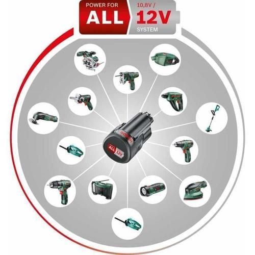 Perceuse Visseuse sans fil Bosch - EasyDrill 1200 -Livree avec 1 batterie 12V-1.5 Ah-