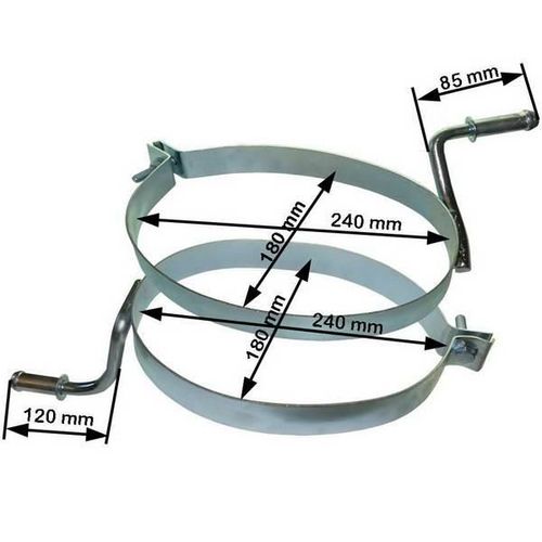 Kit 2 Sangles Echappement Pour Citroen Berlingo Generique