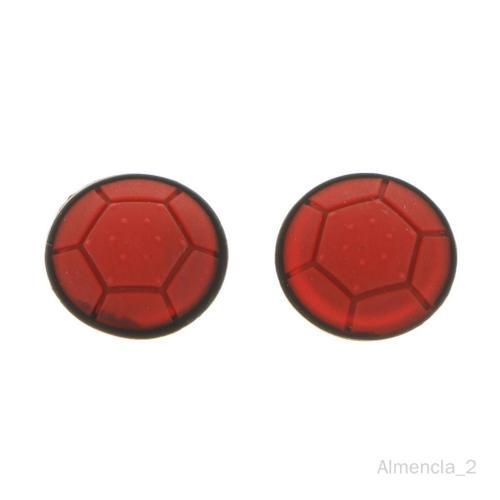 Almencla 10x Contrôleur Joystick Grips Cap Cover Pads Pour /Xbox360 Rouge