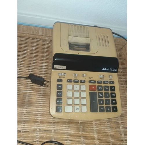 Calculatrice vintage Ibico 1272E