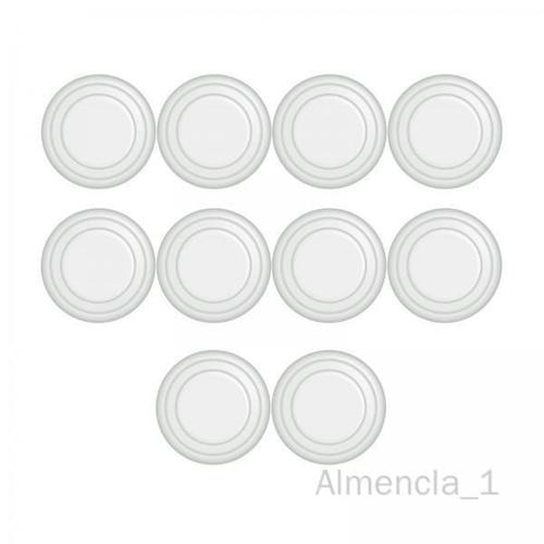 Almencla 10 X 10 Pièces Joint Anti-Collision De Porte De Voiture Universel Pour