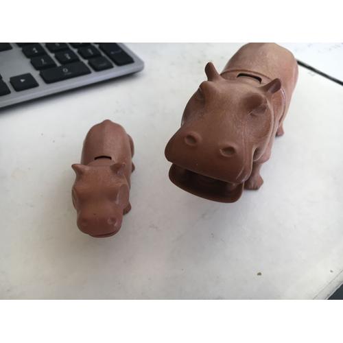 Playmobil 7220 : Hippopotame Et Son Bébé