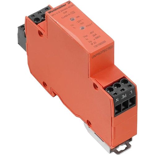 Parafoudre Weidmüller VPU III R 24V/4kV 1351580000 2 kA