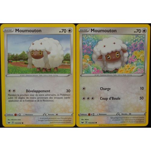 Epée & Bouclier - Moumouton (152) + Moumouton (153/202)
