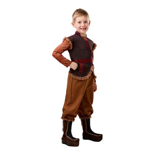 D?Guisement Kristoff La Reine Des Neiges 2 Luxe Gar?On - Taille: 7 ? 8 Ans (117 ? 128 Cm)