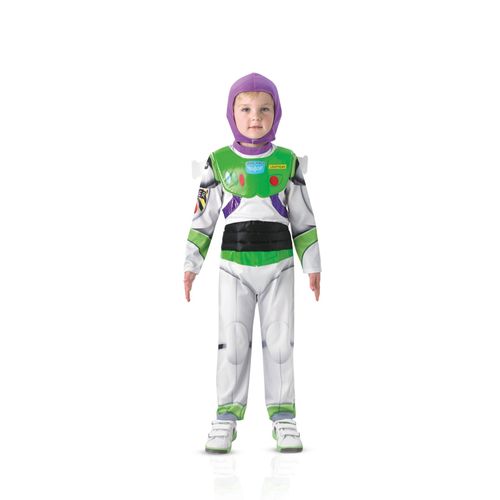 Déguisement Buzz L'eclair Luxe Garçon - Taille: 5 À 6 Ans (105 À 116 Cm)