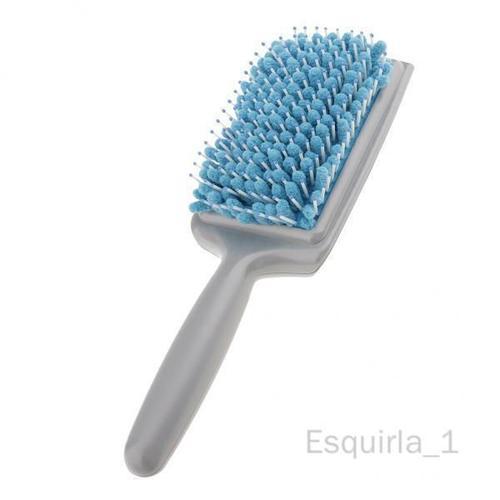 Brosse À Cheveux À Séchage Rapide, Peigne, Serviette En Microfibre Absorbante, Cheveux Secs Et Mouillés, Bleu, 10x 