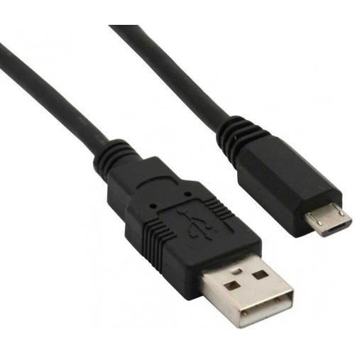 Sharkoon - Câble USB - Micro-USB de type B (M) pour USB (M) - USB 2.0 - 2 m - noir
