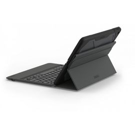 ZAGG I10REU-BBG Bluetooth QWERTZ Noir clavier pour téléphones portables; ZAGG I10REU-BBG, Noir, Polycarbonate, Polyuréthane thermoplastique (TPU), Résistant à la poussière, Résistant aux rayures...