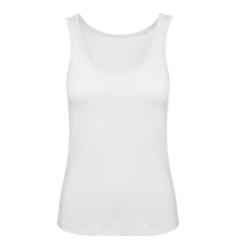 D?Bardeur Coton Organique Peign? Femme - Tw073 - Blanc