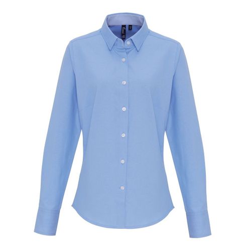 Chemise Manches Longues - Femme - Pr338 - Bleu Oxford