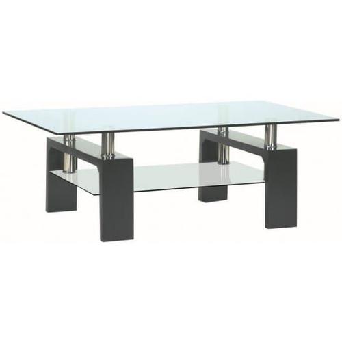 Table Basse Table Basse Dana 100 X 60 Cm Noire