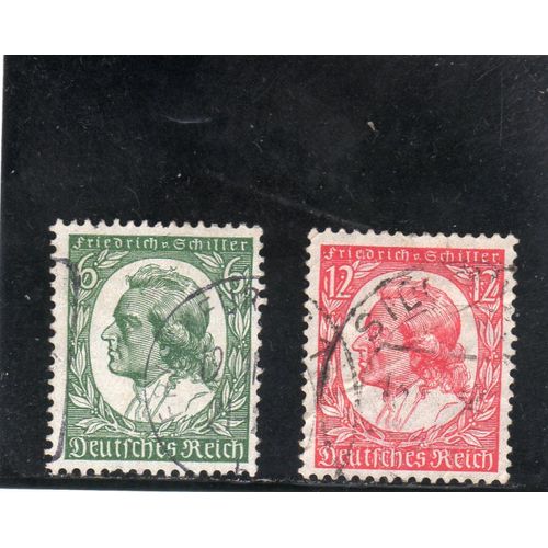 Timbres-Poste DAllemagne (175ème Anniversaire De La Naissance De Friedrich Von Schiller)