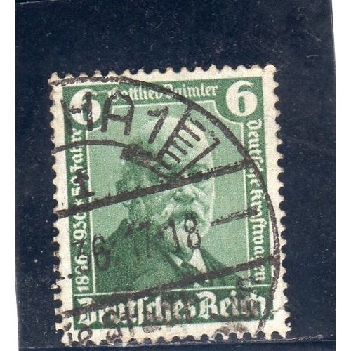 Timbre-Poste DAllemagne (Cinquantenaire De LAutomobile)