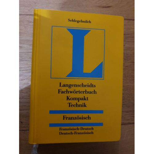 Dictionnaire Compact Des Techniques Français Allemand