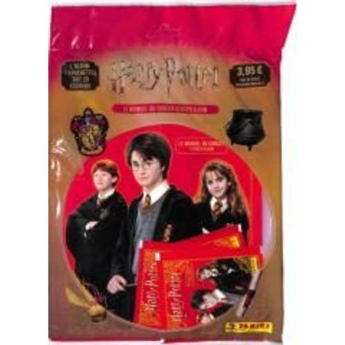 Panini Harry Potter Manuel Sorcier Sticker Album + 4 Pochettes Soit 20 Stickers -