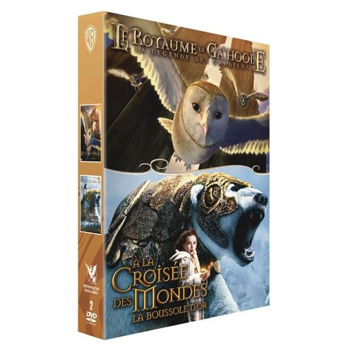 Le Royaume De Ga'hoole - La Légende Des Gardiens + À La Croisée Des Mondes - La Boussole D'or - Pack
