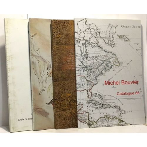 Catalogue 1959 + 1960 + 1965 + 1966 - Michel Bouvier - Livres Rares Documentation