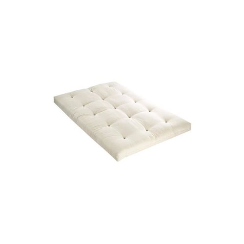 Matelas 160 X 200 - Futon - 15 Cm - Ferme Et Equilibre - Ecru