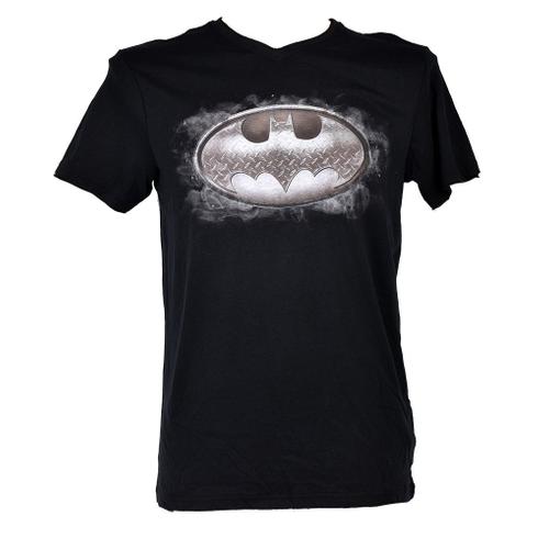 T Shirt Homme Licence Superhéros: Superman, Batman, Avengers..- Assortiment Modèles Photos Selon Arrivages- Er3540 Batman Noir
