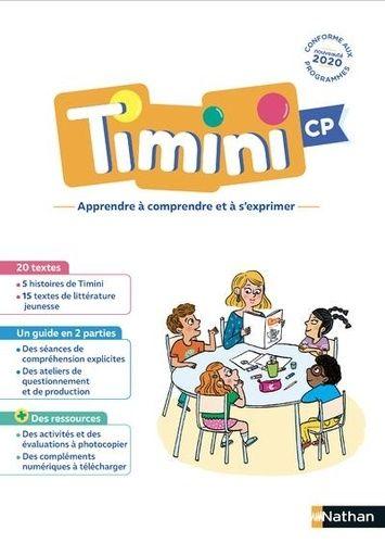 Méthode De Lecture Timini Cp - Guide Et Ressources Pour La Compréhension (1 Cd Audio)
