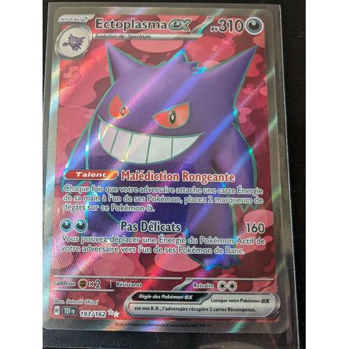 Ectoplasma Ex 193/162 - Full Art - Carte Pokemon