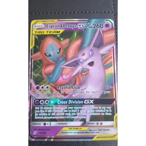 Espeon&deoxys Gx Hp260