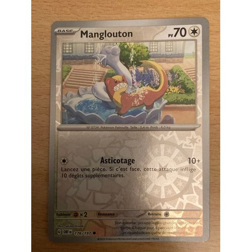 (2201) Manglouton 176/197 Pokemon 