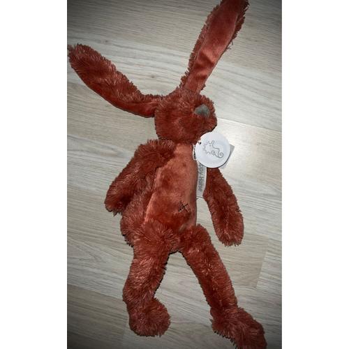 Doudou Lapin Happy Horse Terracota Richie Jouet Bébé Marron