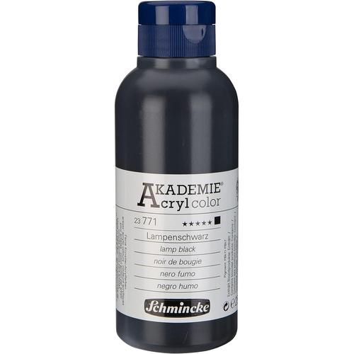 Acryl Color,Noir De Bougie,250 Ml,23 771 027,Couleurs Acryliques Fines Pour Artistes,Brillante,Très Résistante À La Lumière Et Couvrante,Combinable Avec D'autres Peintures Acryliques,Noir