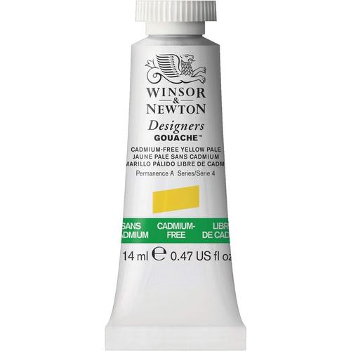 Designers Gouache - Peinture Gouache Pour Le Dessin,L'illustration,Le Design - Aquarelle Opaque,Tube De 14ml,Couleur Jaune Pale Sans Cadmium