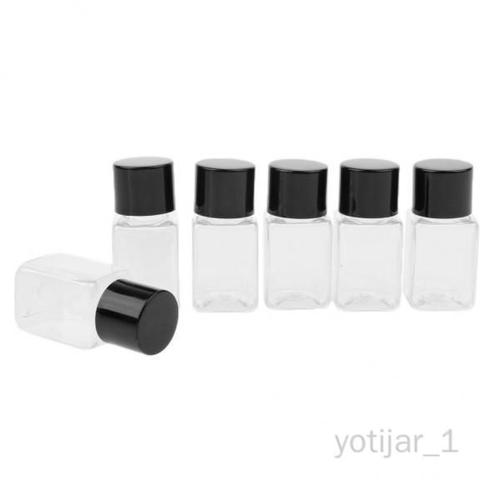 Yotijar 10x 6 Pièces Clair Huile Essentielle Maquillage Bouteille