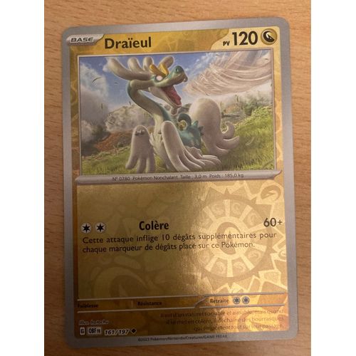 (2252) Draïeul 161/197 Pokemon 