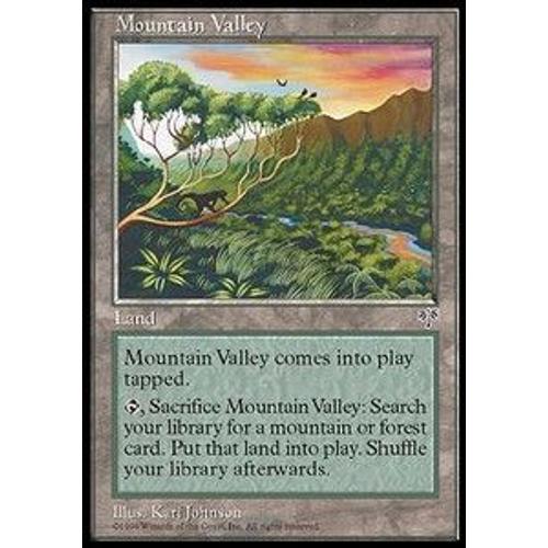 Vallée Forestière - Mirage - Mountain Valley - U - Mtg