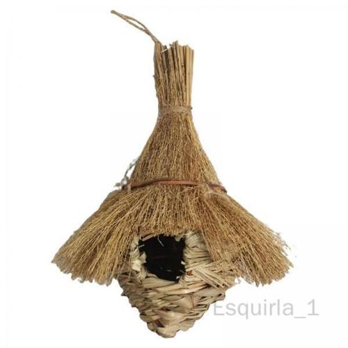 10 Tissé À La Main Nichoir Nid Cage À Oiseaux Accessoires Pour Animaux Abri Oiseaux Nid D'oiseau Pour Cour Extérieur Pelouse Jardin Arbres