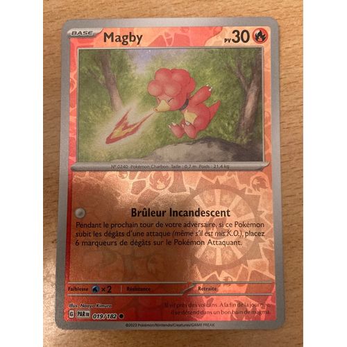 (2262) Magby 19/182 Pokemon 