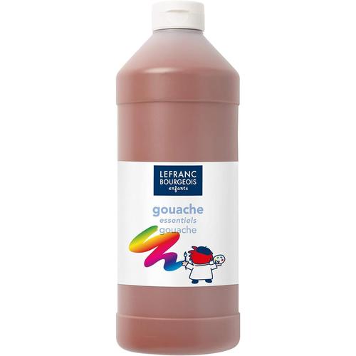 Gouache Liquide Pour Enfants - Bouteille 1l - Marron