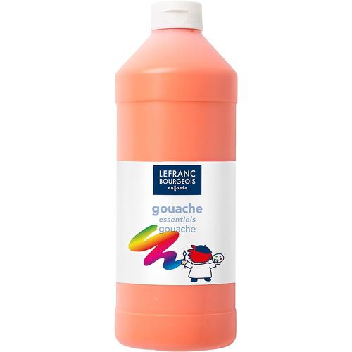 Gouache Liquide Pour Enfants - Bouteille 1l - Orange