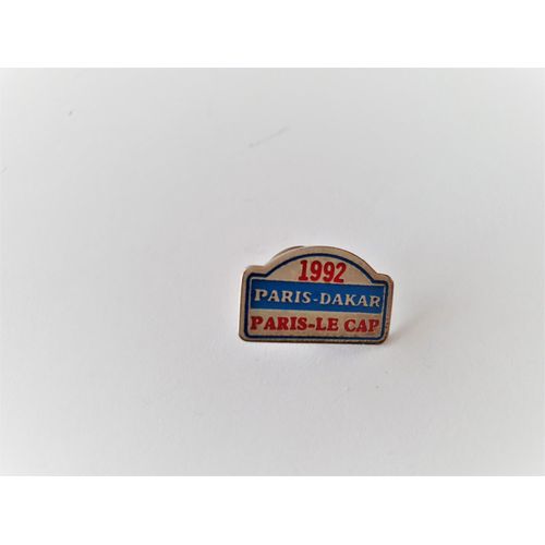 Pins Rallye Automobile Paris-Dakar 1992 Paris-Le Cap