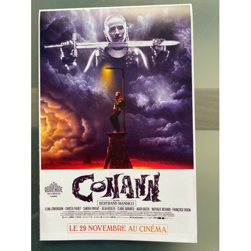Dossier De Presse Dépliant "Conann" De Bertrand Mandico (2023)