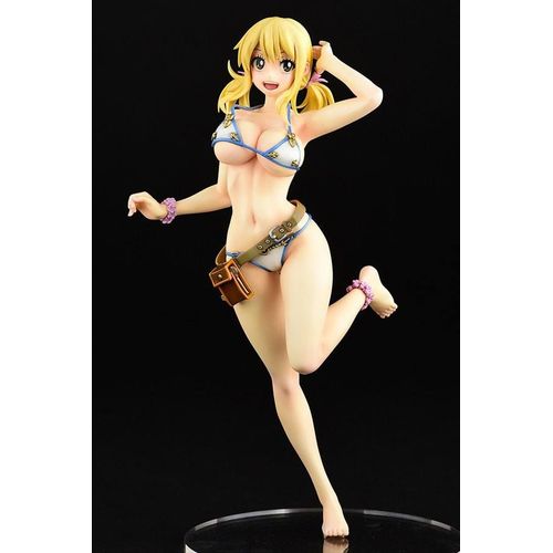 Fairy Tail Statuette 1/6 Lucy Heartfilia Swimwear Gravure Style 23 Cm