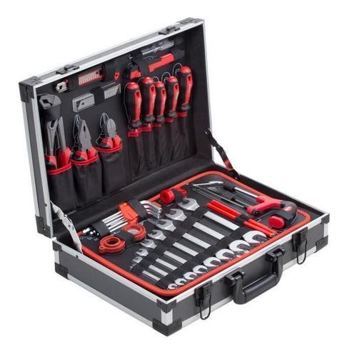 MEISTER Coffret a outils de 121 pieces - Aluminium