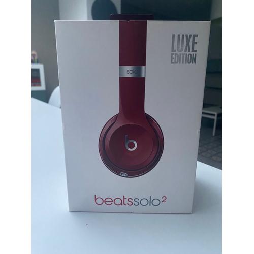 Beats Solo2 LUXE EDITION (Rouge)